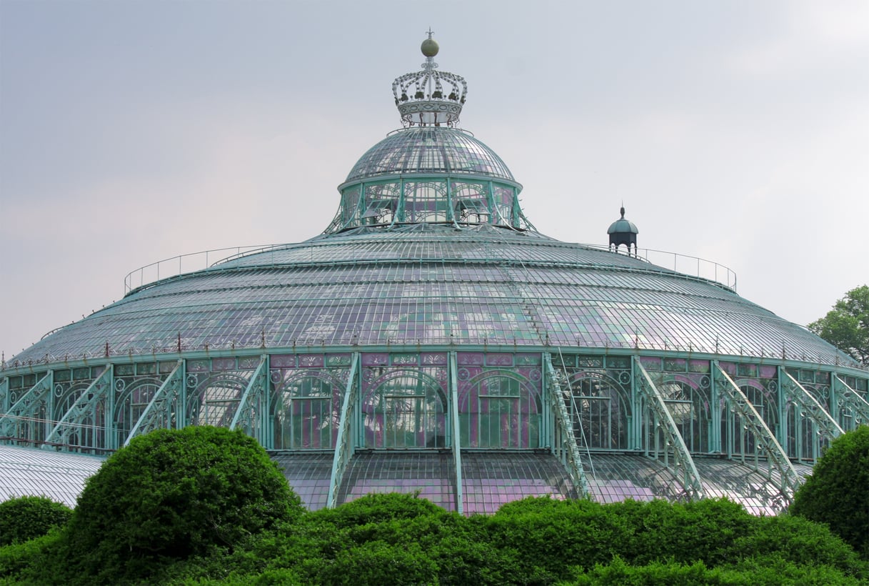 Groen hart van Brussel: de Serres van Laken