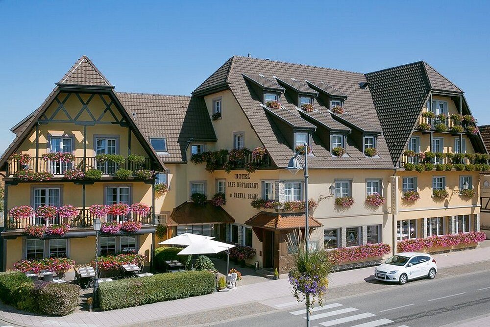 Hotel Au Cheval Blanc in Baldersheim