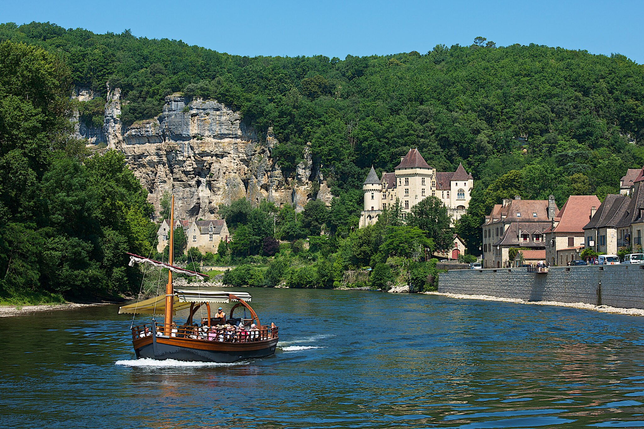 Bergerac – Boottocht op de Dordogne – Château Ladesvignes Scea