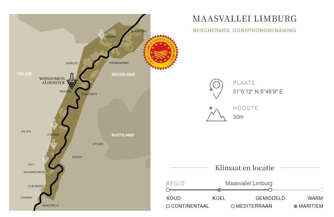 Belgische en Nederlandse wijndomeinen